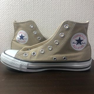 コンバース(CONVERSE)のCONVERSE コンバースハイカット　ベージュ(スニーカー)