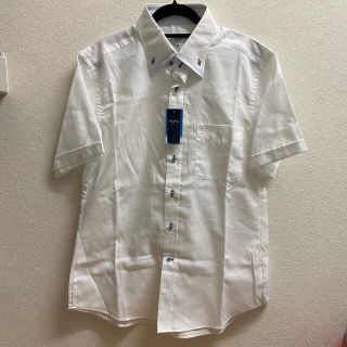 新品タグ付き　白ワイシャツ(シャツ)