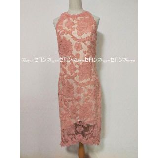 タダシショウジ(TADASHI SHOJI)の新品✿TADASHI SHOJI タダシ ショージ ノースリーブワンピースUS6(ひざ丈ワンピース)