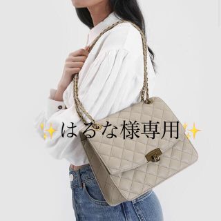 チャールズアンドキース(Charles and Keith)の【新品未使用】チャールズアンドキースプッシュロッククラッチ　ショルダーバッグ(ショルダーバッグ)