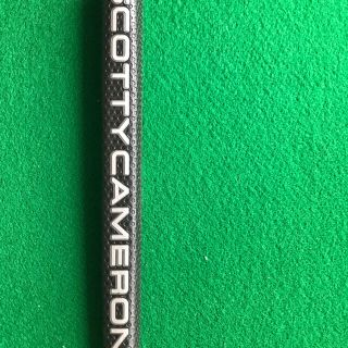 スコッティキャメロン(Scotty Cameron)のパターグリップ キャメロン マタドール(ブラック&シルバー/ミッドサイズ)(クラブ)