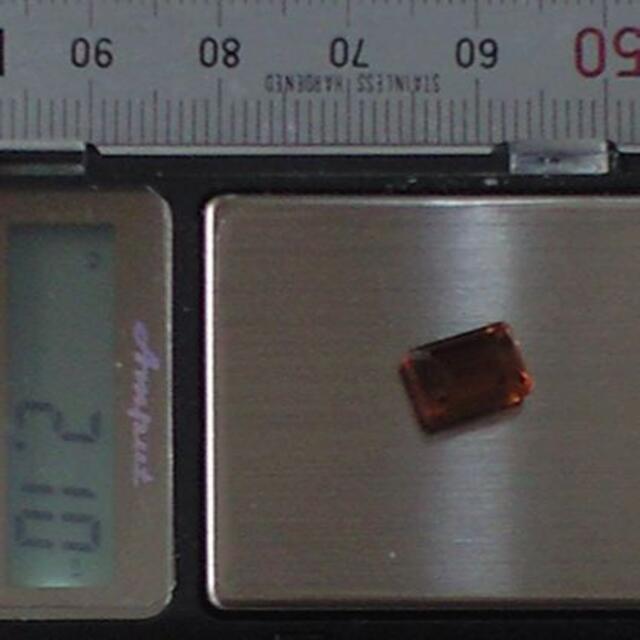 2.1ct★シトリントパーズ★黄水晶★8.4x6.5mm 1