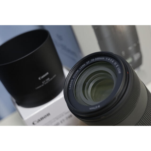 EF70-300mm F4-5.6 IS II USM(純正レンズフード付き) - レンズ(ズーム)