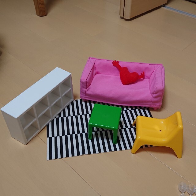 IKEA(イケア)のIKEA  リビングセット   キッズ/ベビー/マタニティのおもちゃ(ぬいぐるみ/人形)の商品写真