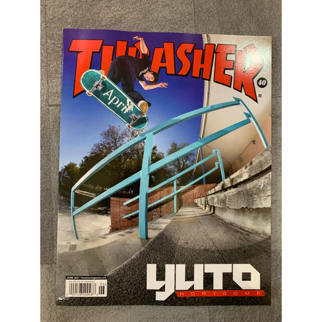 THRASHER(スラッシャー)のThrasher Magazine Yuto Horigome 堀米雄斗　激レア エンタメ/ホビーの雑誌(趣味/スポーツ)の商品写真