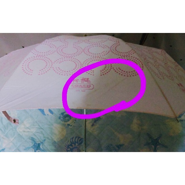 COACH【非売品】【未使用】折り畳み日傘