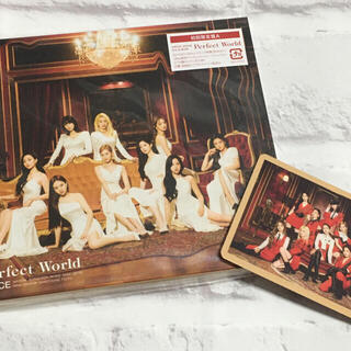 ウェストトゥワイス(Waste(twice))の twice  perfect  world cd 初回限定盤a(K-POP/アジア)