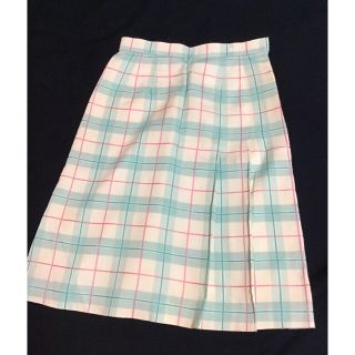 クレージュ(Courreges)のクレージュ　プリーツスカート(ひざ丈スカート)