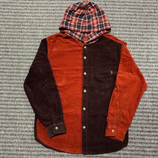 シュプリーム(Supreme)のSupreme Hooded Color Blocked Corduroy (パーカー)