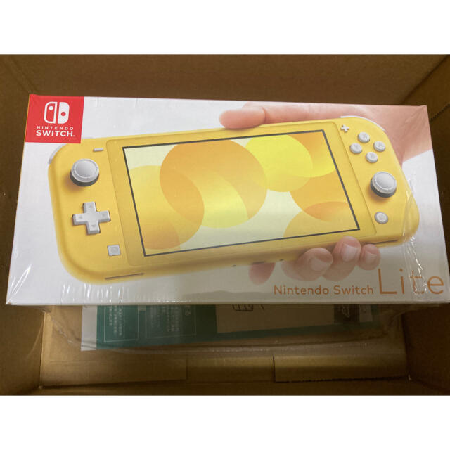 新品未使用】Nintendo Switch Lite イエロー - 携帯用ゲーム機本体