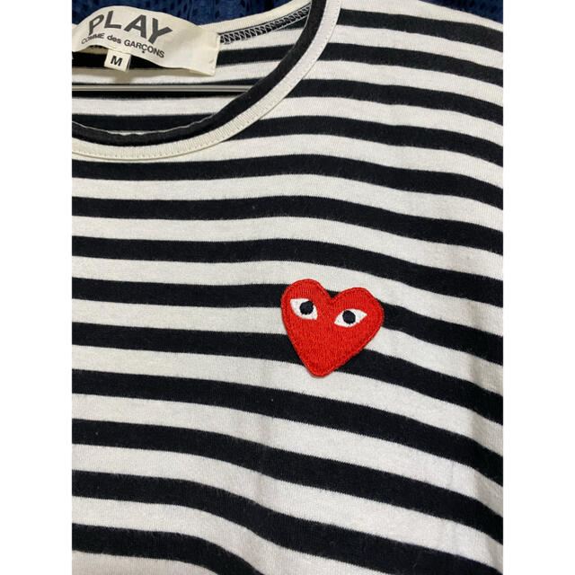 COMME des GARCONS(コムデギャルソン)のCOMME des GARÇONS ロンT メンズ M ボーダー メンズのトップス(Tシャツ/カットソー(七分/長袖))の商品写真