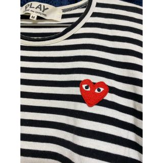 コムデギャルソン(COMME des GARCONS)のCOMME des GARÇONS ロンT メンズ M ボーダー(Tシャツ/カットソー(七分/長袖))