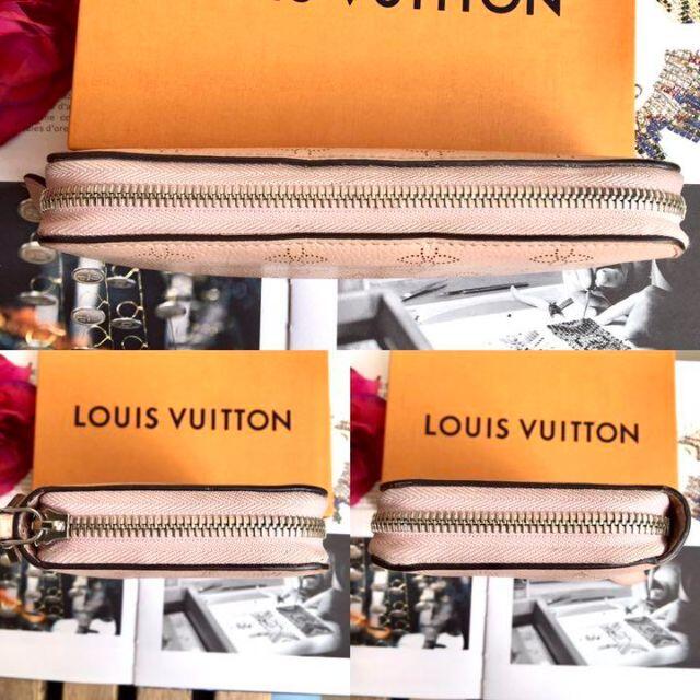 LOUIS VUITTON(ルイヴィトン)の美品✨ヴィトン マヒナ イリス ジッピーウォレット　マグノリア レディースのファッション小物(財布)の商品写真