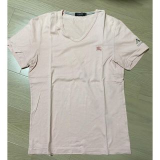 バーバリーブラックレーベル(BURBERRY BLACK LABEL)の春あきさま専用Burberry BLACK LABELロゴTシャツ　ピンク(Tシャツ/カットソー(半袖/袖なし))