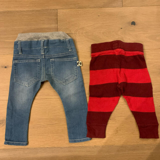 babyGAP(ベビーギャップ)のちびVERY掲載　No.1デニムパンツ 80&babyGAP パンツ★まとめ売り キッズ/ベビー/マタニティのベビー服(~85cm)(パンツ)の商品写真