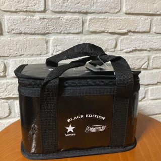 コールマン(Coleman)のサッポロ 黒ラベル 保冷バック Coleman 2個(弁当用品)