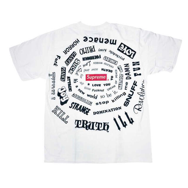 新品未使用品 Supreme Spiral Tee