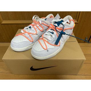 ナイキ(NIKE)のナイキ×オフホワイト　ダンク　ロー(スニーカー)