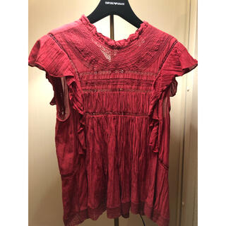 イザベルマラン(Isabel Marant)のお値下げイザベラマラン♡ブラウス(シャツ/ブラウス(半袖/袖なし))