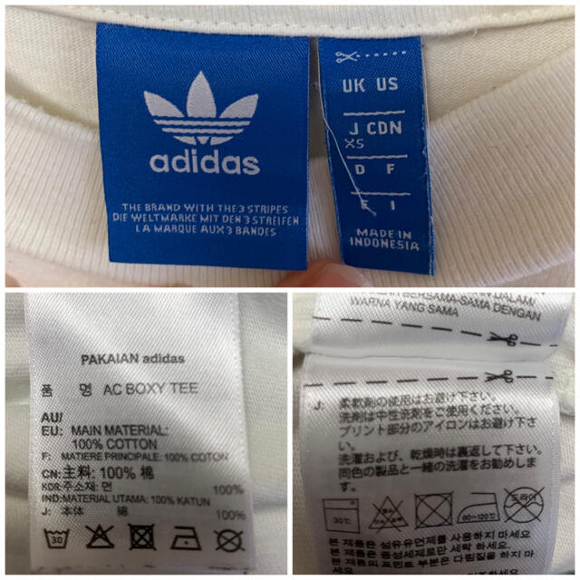 adidas(アディダス)のadidas♡AC BOXY TEE レディースのトップス(Tシャツ(半袖/袖なし))の商品写真