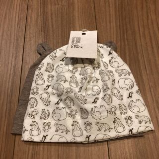 エイチアンドエム(H&M)の【新品・未使用】H&M ベビーキャップ　2枚セット(帽子)