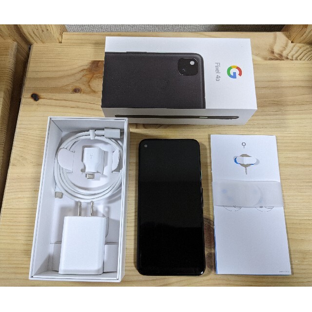 Google Pixel 4a  SIMフリー BLACKSIMロック解除済み