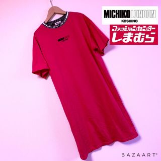 ミチコロンドン(MICHIKO LONDON)のMICHIKO LONDON♡Tシャツワンピース(ミニワンピース)