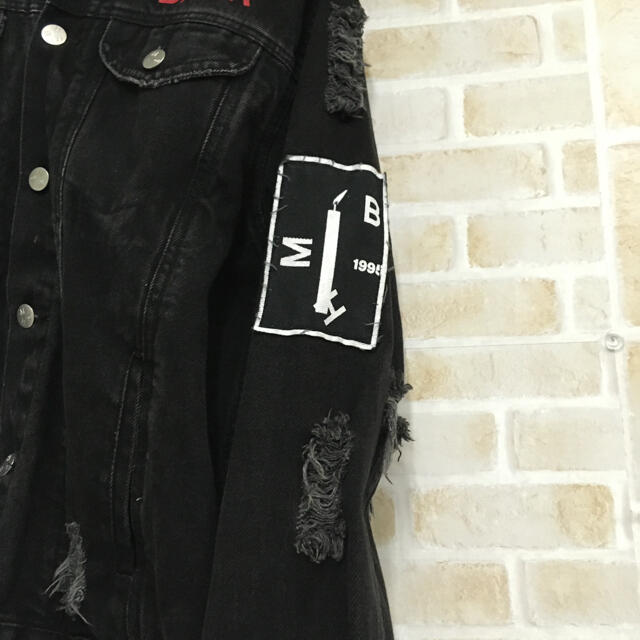 ジャケット Balenciaga - MISBHV ダメージ加工 BALENCIAGA COTE MERの