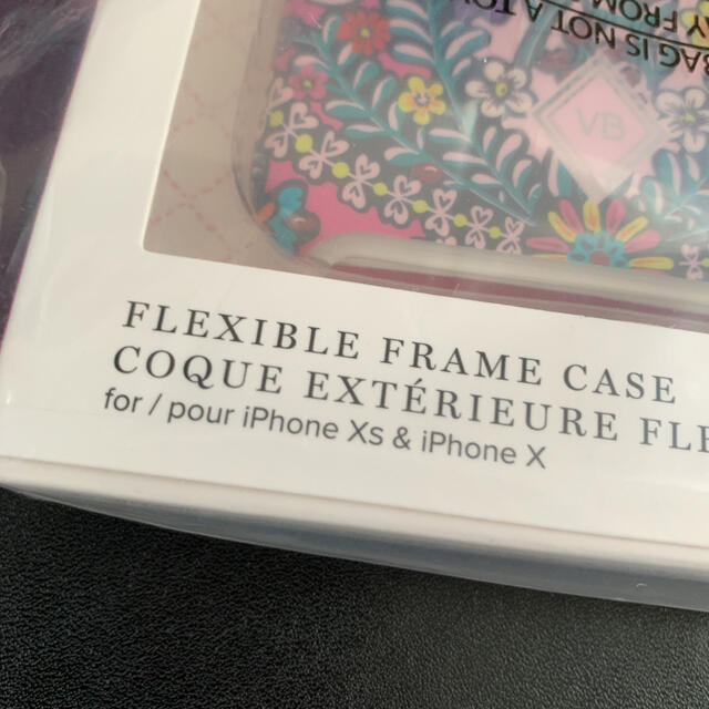 Vera Bradley(ヴェラブラッドリー)の新品　ヴェラブラッドリー　スマホケース　iPhone X XS スマホ/家電/カメラのスマホアクセサリー(iPhoneケース)の商品写真