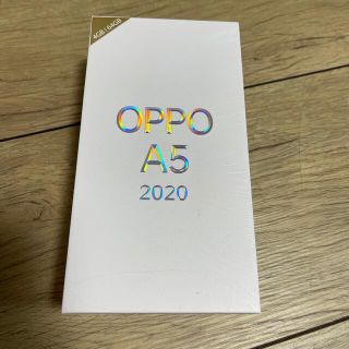 オッポ(OPPO)のOPPO a５ほぼ未使用品フリーSIM(スマートフォン本体)