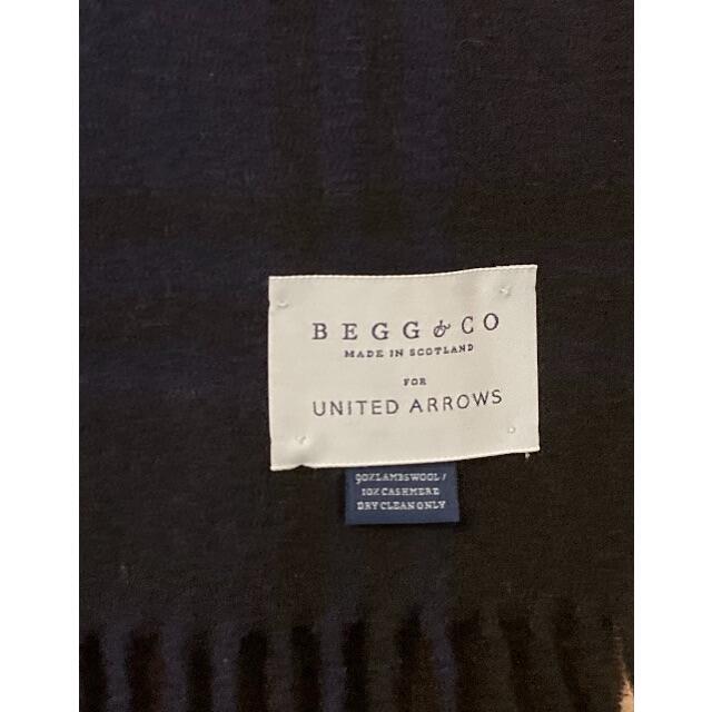 ◇UNITED ARROWS⭐︎別注 BEGG&CO ベグアンドコー⭐︎ストール 1