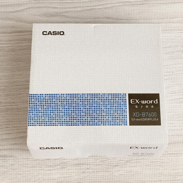 CASIO CASIOの電子辞書 EX-word XD-7600 韓国語バージョンの通販 by 六郎 shop｜カシオならラクマ
