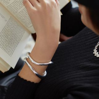 ビューティアンドユースユナイテッドアローズ(BEAUTY&YOUTH UNITED ARROWS)のNothing And Others  Double line bangle(ブレスレット/バングル)