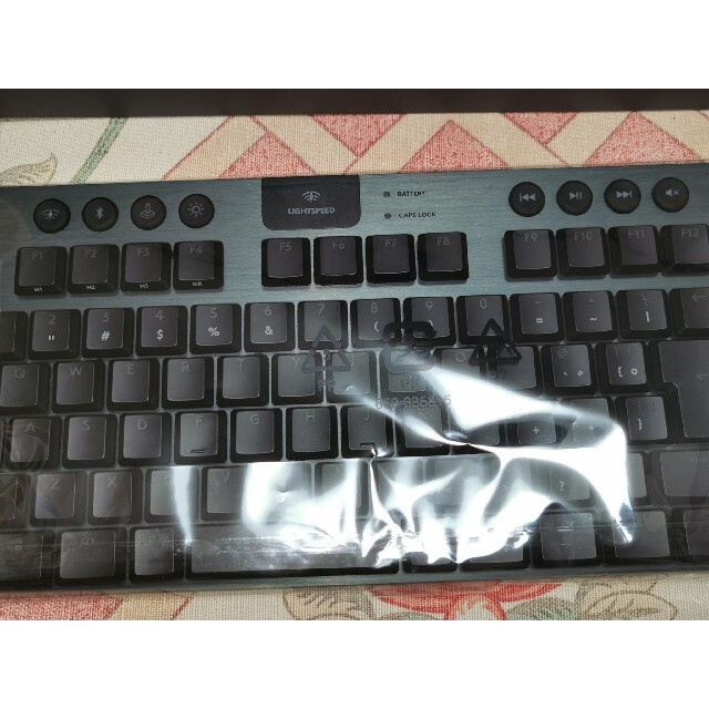 【完品】ロジクールG913-TKL-LNBK テンキーレス リニア 赤軸