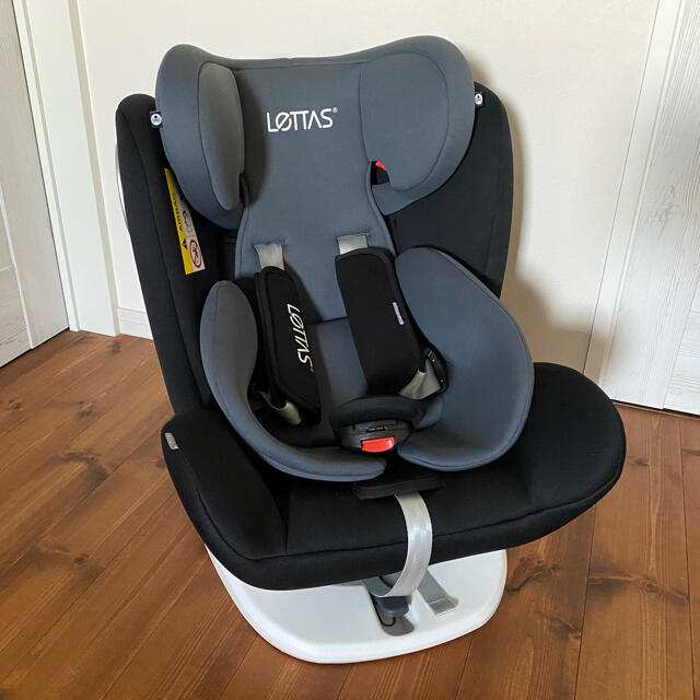 未使用チャイルドシート LETTAS 360° ISOFIX/シートベルト両対応112歳頃サイズ