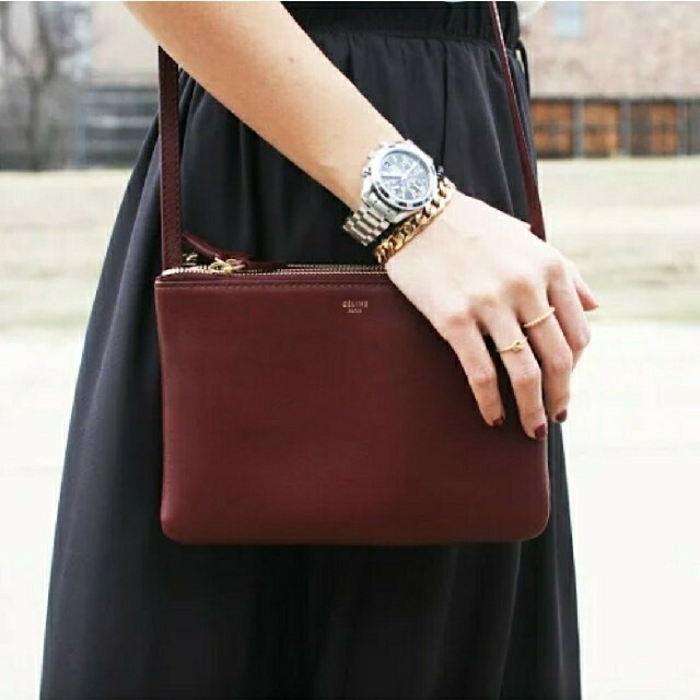 CELINE トリオショルダーバック