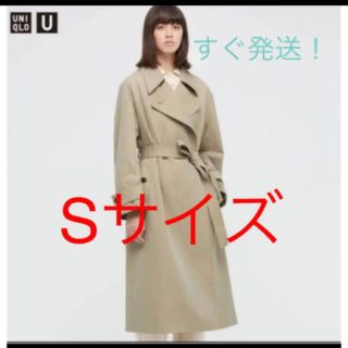 ユニクロ(UNIQLO)のユニクロユー　トレンチコート　カーキー　S(トレンチコート)