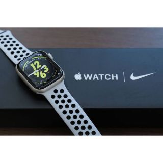 アップルウォッチ(Apple Watch)のアップルウォッチ series6 NIKEモデル＋高級バンド付き❗️(腕時計(デジタル))