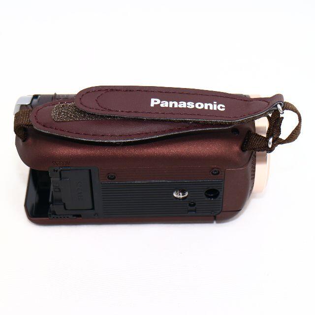 Panasonic(パナソニック)の★収納ケース付★ Panasonic HC-V550M ブラウン スマホ/家電/カメラのカメラ(ビデオカメラ)の商品写真
