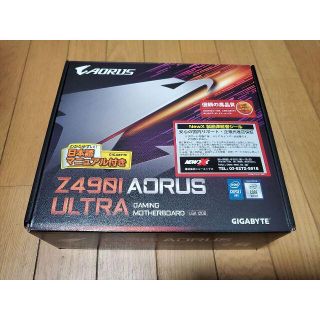 GIGABYTE Z490I AORUS ULTRA   Rev.1.0(PCパーツ)