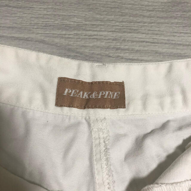 PEAK&PINE(ピークアンドパイン)のpeak＆pine 水着　スウィム　ショートパンツ　白 レディースのパンツ(ショートパンツ)の商品写真