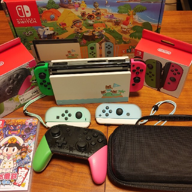 Nintendo Switch　あつ森　プロコン　Joy-Con