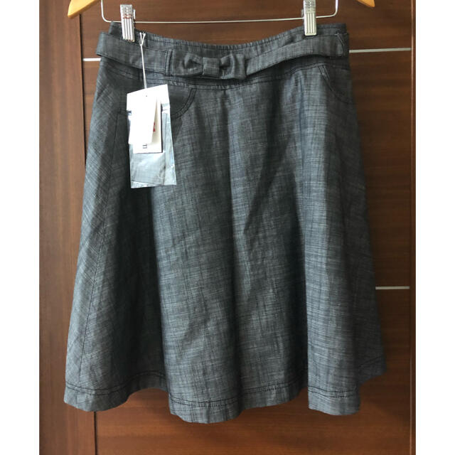 GALLERY VISCONTI(ギャラリービスコンティ)のギャラリービスコンティ デニムスカート サイズ3 ブラック レディースのスカート(ひざ丈スカート)の商品写真