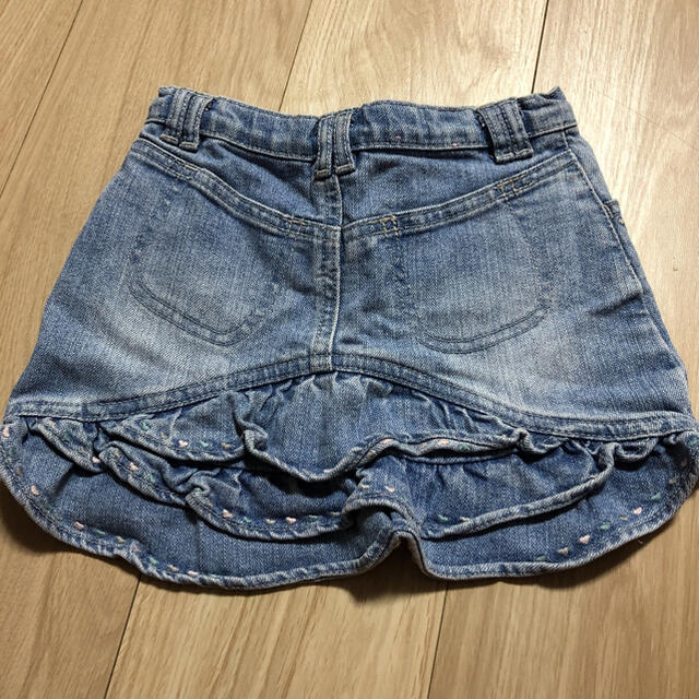 GAP Kids(ギャップキッズ)の美品　デニムスカート　95 GAP キッズ/ベビー/マタニティのキッズ服女の子用(90cm~)(スカート)の商品写真