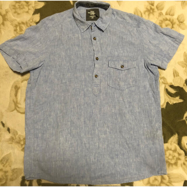 H&M(エイチアンドエム)のH＆M ブルーシャツ 170/92A メンズのトップス(シャツ)の商品写真