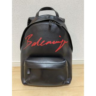 バレンシアガ(Balenciaga)のBALENCIAGA レザーリュック バレンシアガ 定価18万円 19AW 美品(リュック/バックパック)