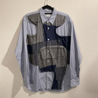 コムデギャルソンオムプリュス(COMME des GARCONS HOMME PLUS)のCOMME des GARCONS SHIRT 19AW 立体パッチワークシャツ(シャツ)