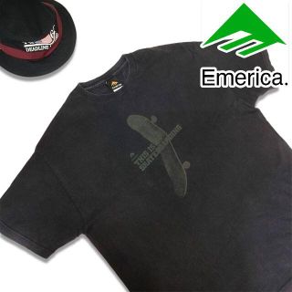 エメリカ(Emerica)の00s エメリカ 半袖Tシャツ ブラック XL EMERICA スケーター (Tシャツ/カットソー(半袖/袖なし))