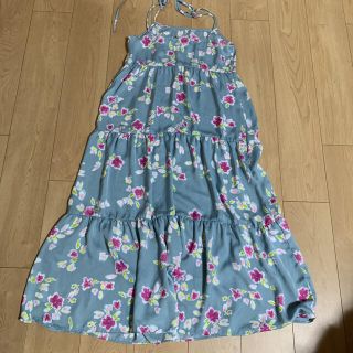 ザラ(ZARA)のZARA花柄ノースリーブマキシティアードワンピース⭐︎キャミソール(ロングワンピース/マキシワンピース)