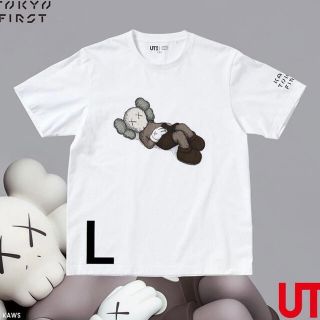 ユニクロ(UNIQLO)のKAWS TOKYO FIRST TシャツLサイズユニクロコラボ新品未使用(Tシャツ/カットソー(半袖/袖なし))